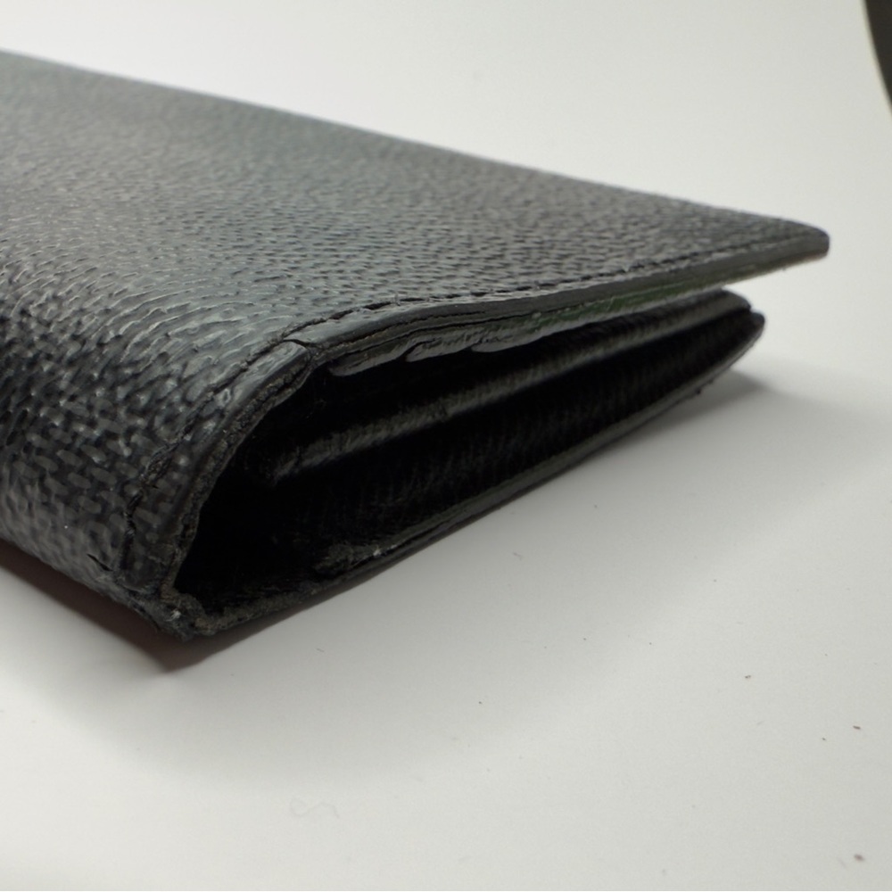 Louis Vuitton Graphite Brazza Damier Canvas Slim Long Wallet CheckBook | Unisex - Picture 6 of 8